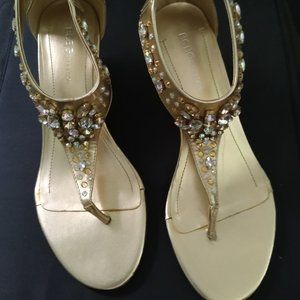 BCBG SANDALS WITH RHINESTONES